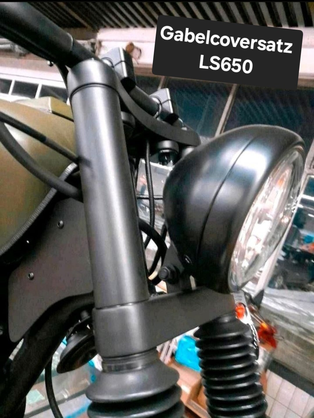 Suzuki Savage LS650 Gabelcover Hülsen