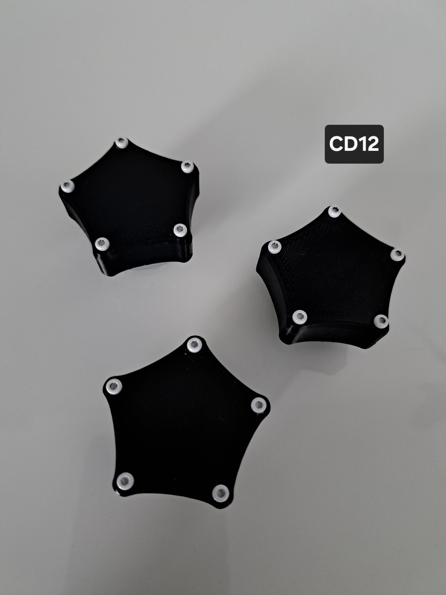 Customdeckel Pentagon Dekoschrauben klein