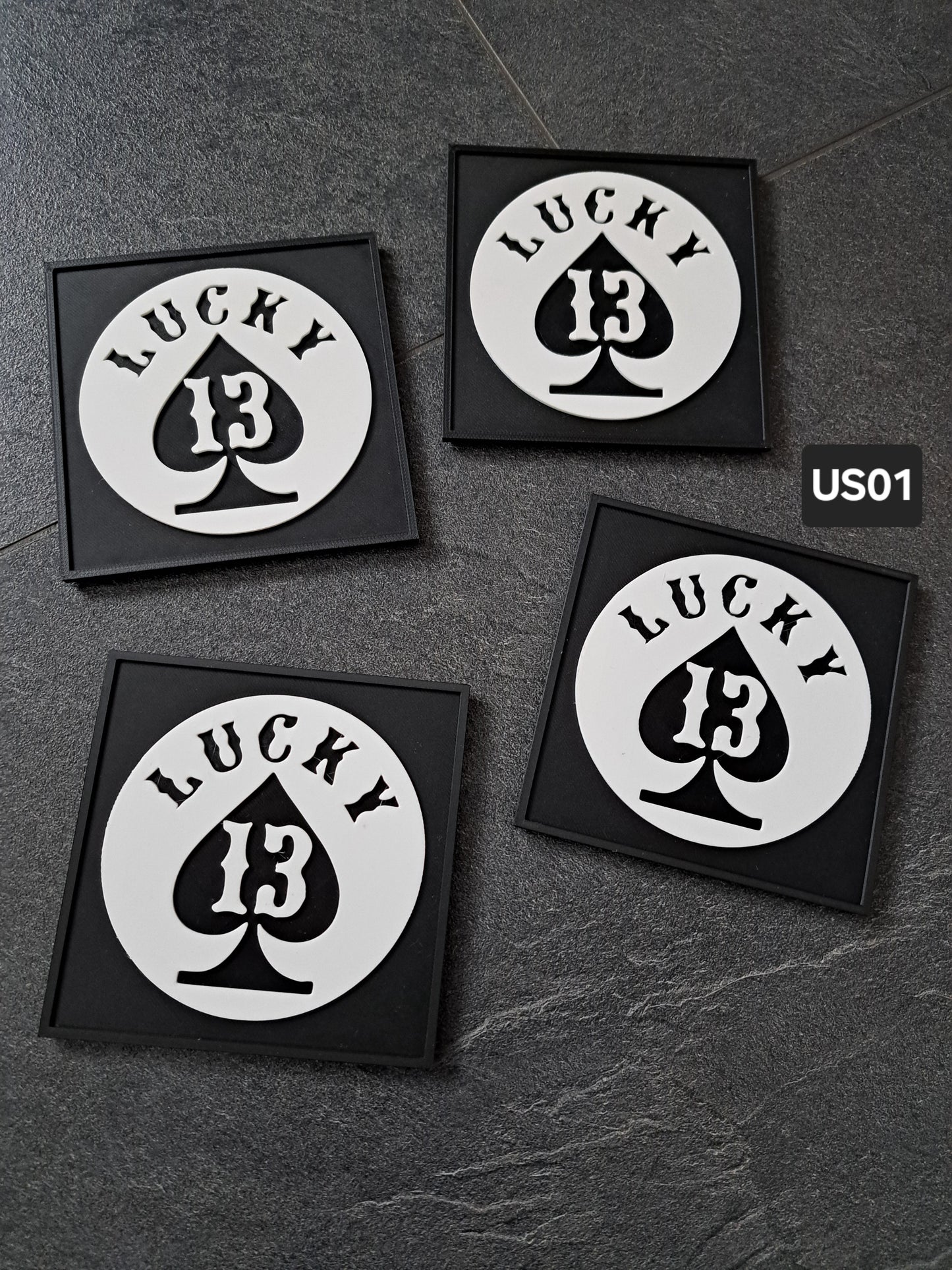 Untersetzer PLA Lucky 13