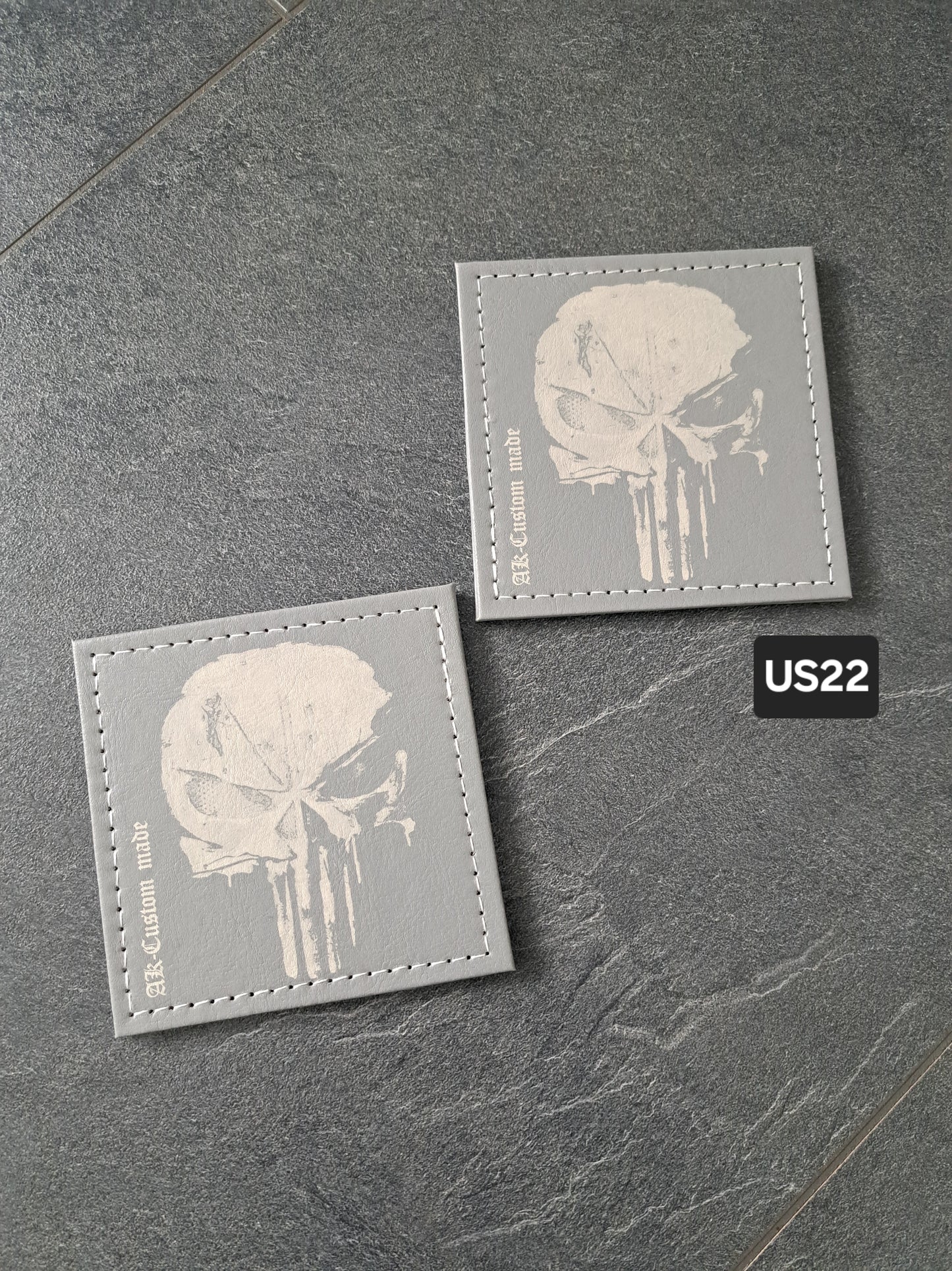 Untersetzer PU Punisher AK-Custom made