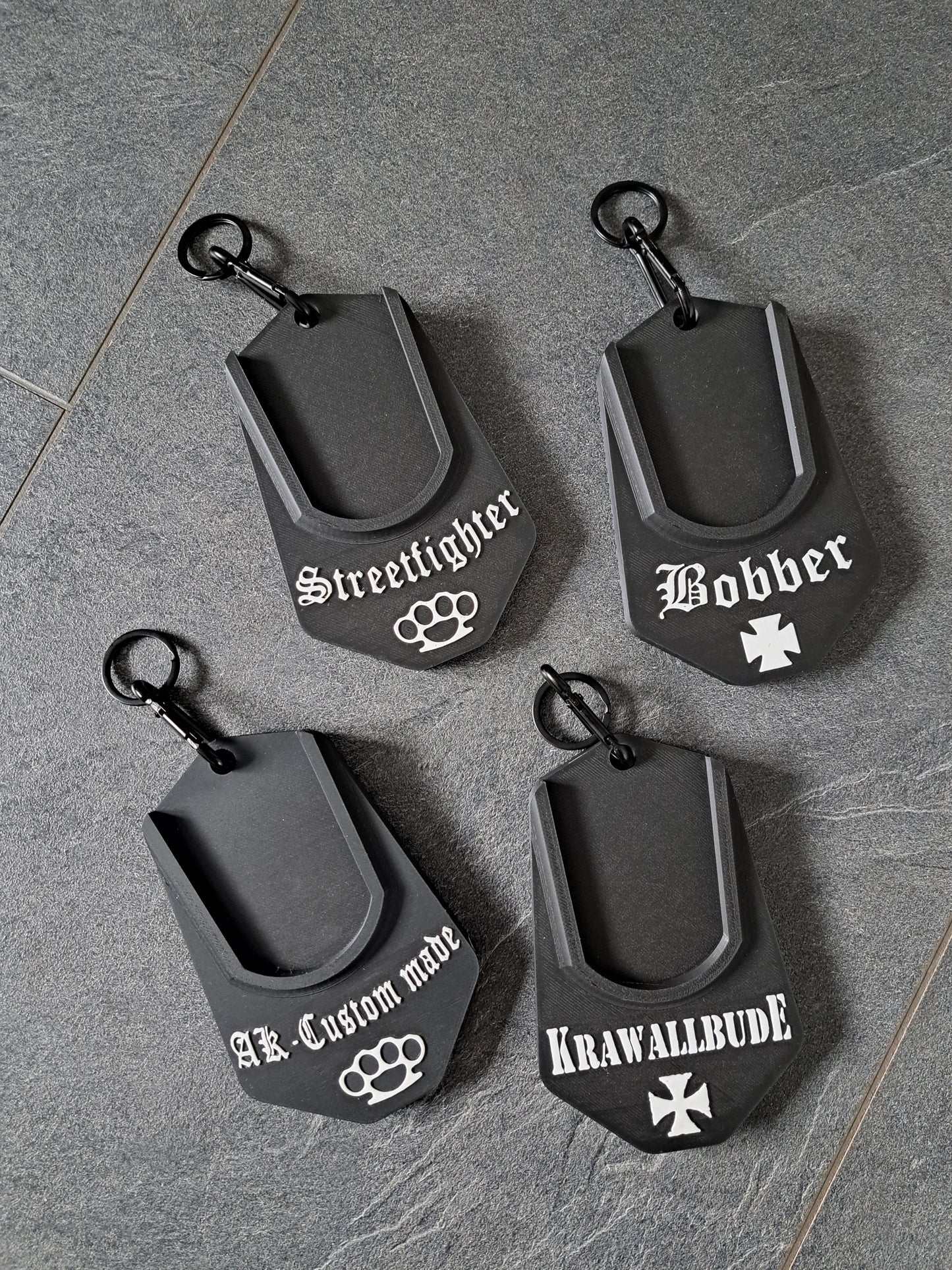 Seitenständer Unterlage Ständer Auflage Bobber Eis. Kreuz Grösse S