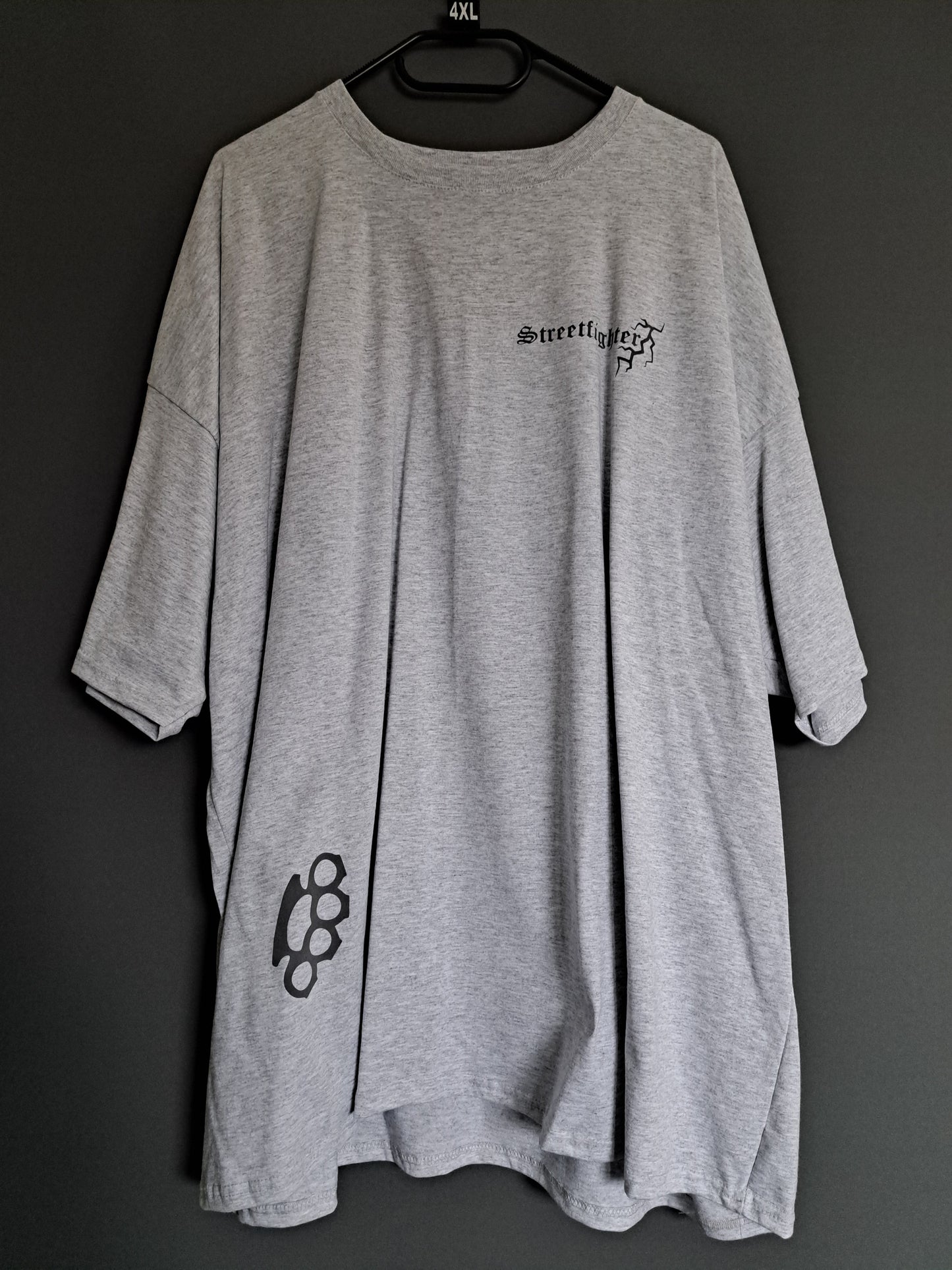T-Shirt Streetfighter Schlagring Klagt nicht,kämpft!