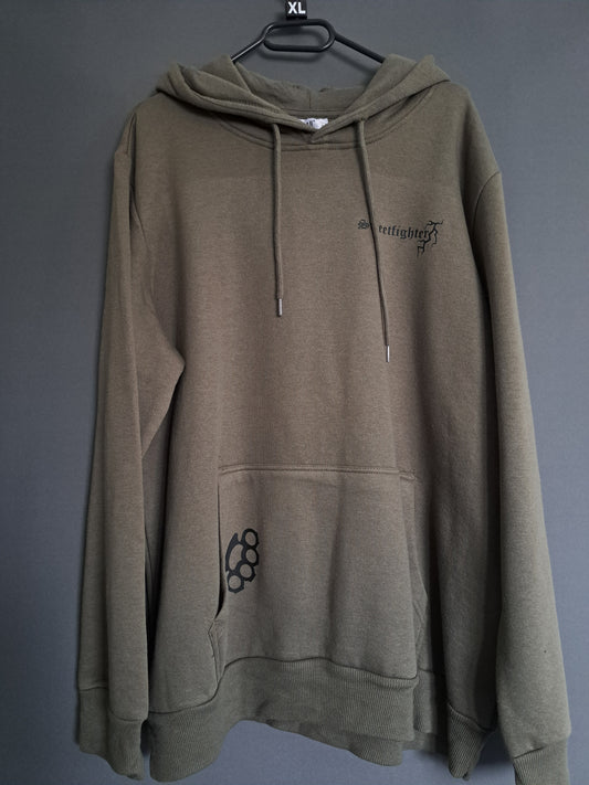 Hoodie Streetfighter Schlagring Klagt nicht,kämpft!