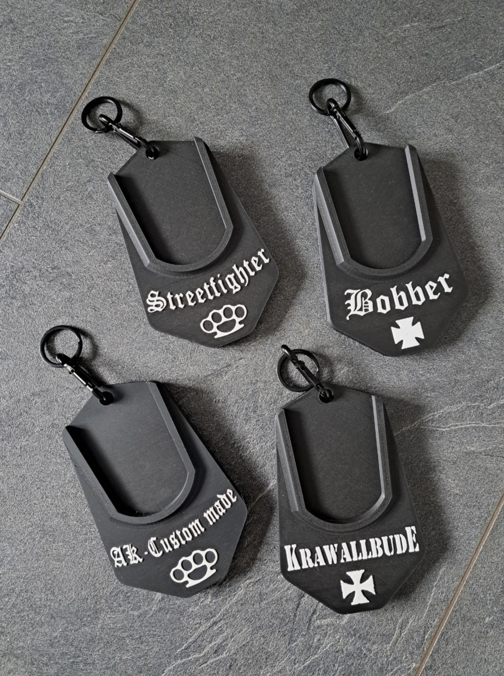Seitenständer Unterlage Ständer Auflage Bobber Eis. Kreuz Grösse M