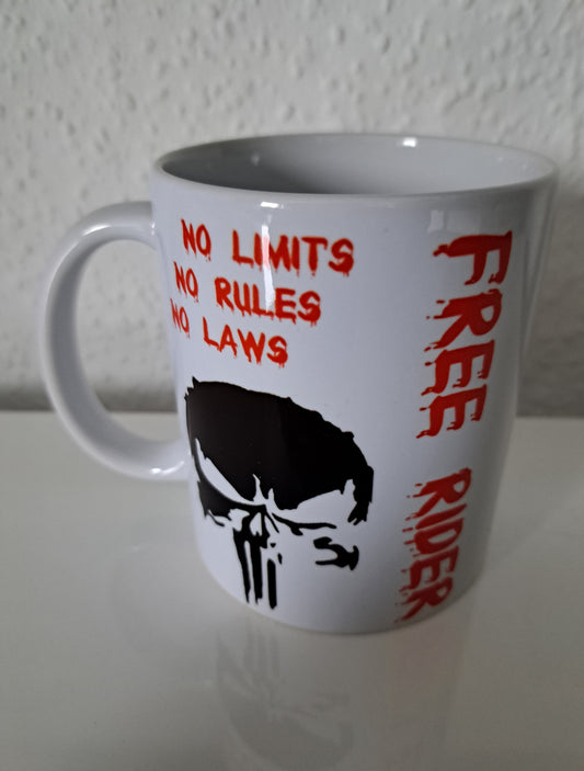 Kaffeetasse Punisher Free Rider