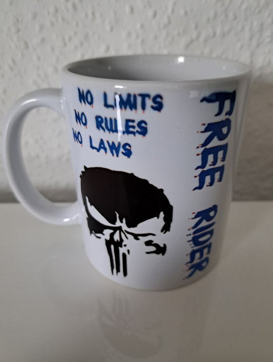 Kaffeetasse Punisher Free Rider