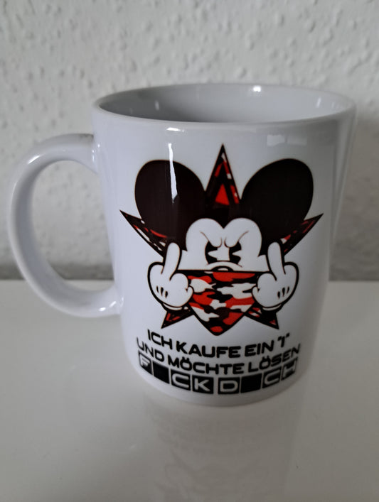 Kaffeetasse MM Ich kaufe ein I