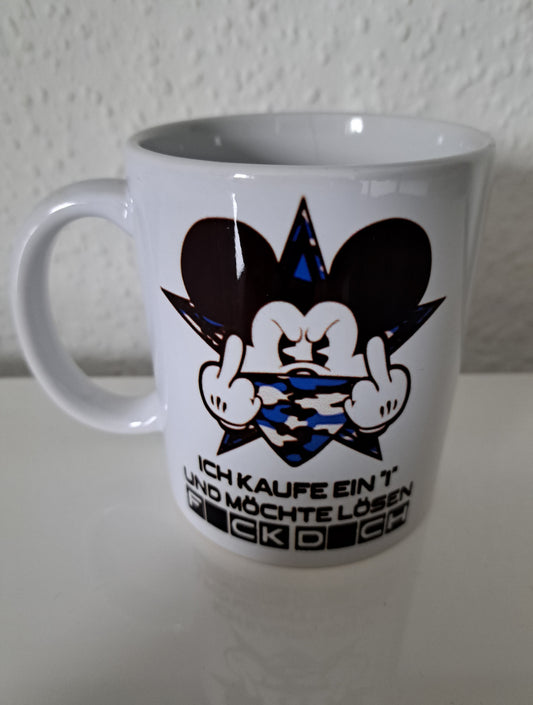 Kaffeetasse MM Ich kaufe ein I