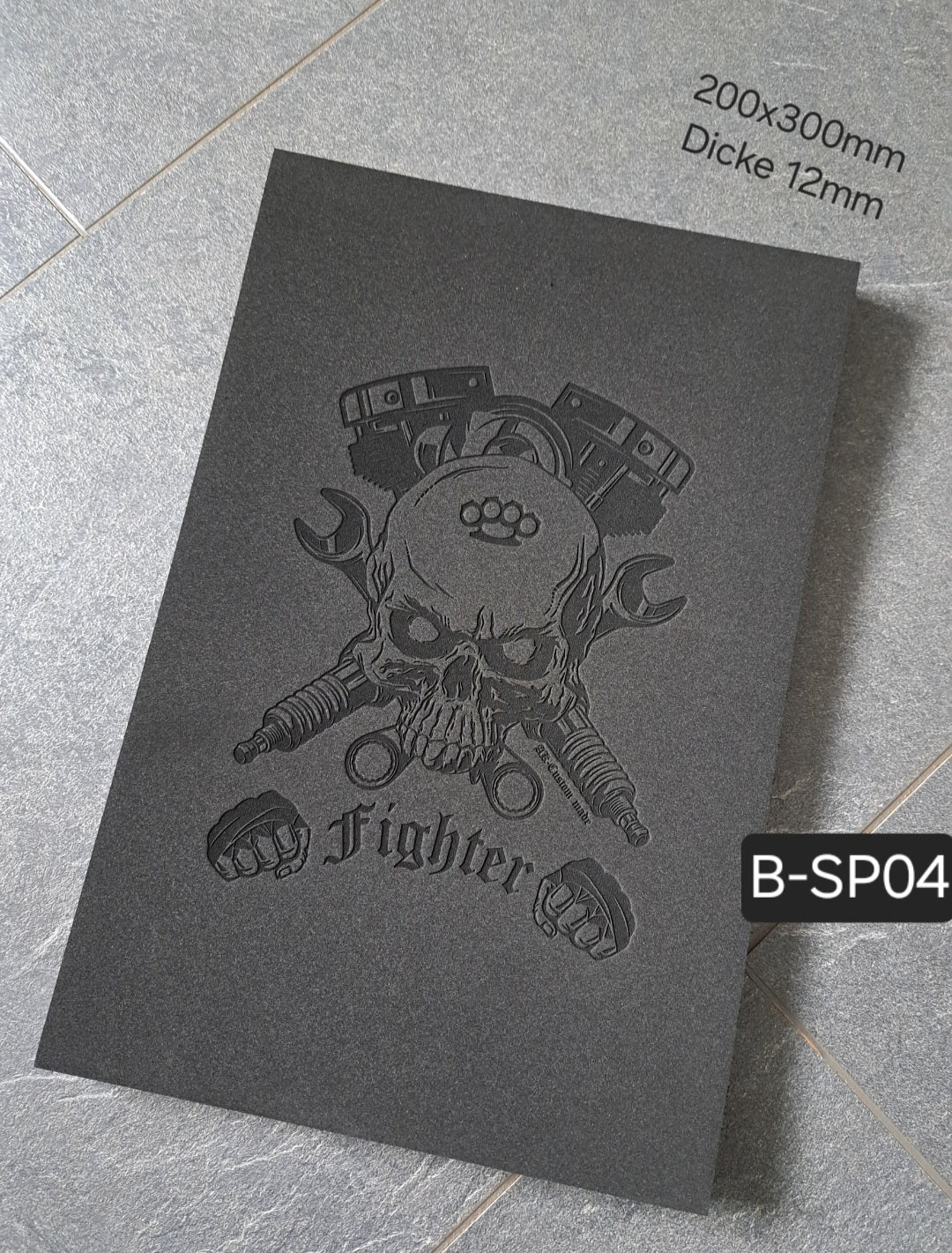 Sitzpad/Sitzplatte Streetfighter Moosgummi 12mm