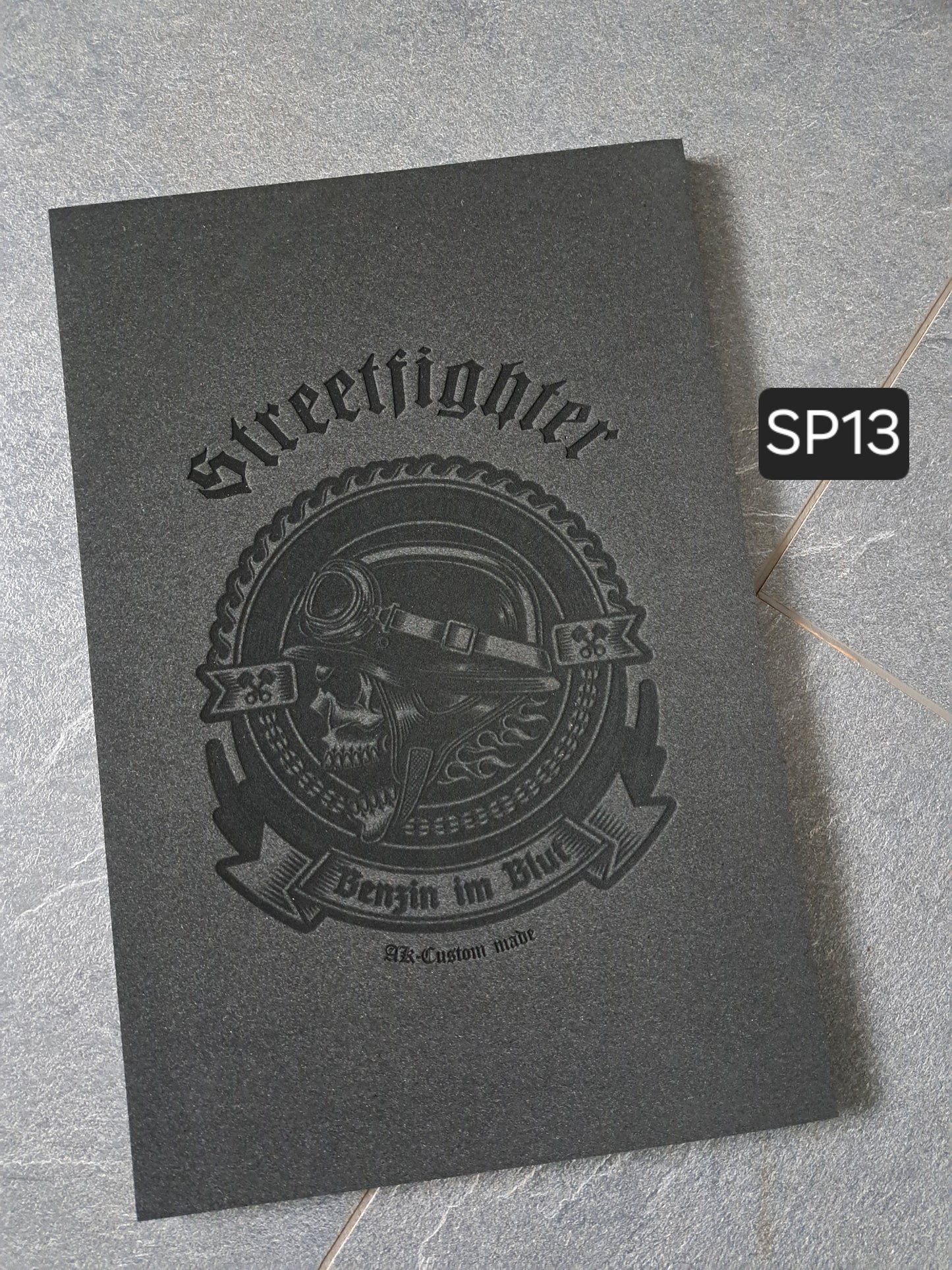 Sitzpad/Sitzplatte Streetfighter Moosgummi 10mm