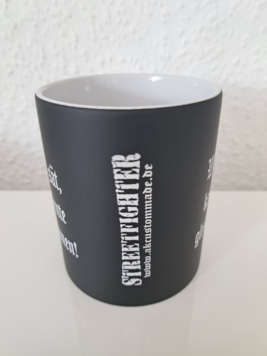 Kaffeetasse Wer Ärger sät...