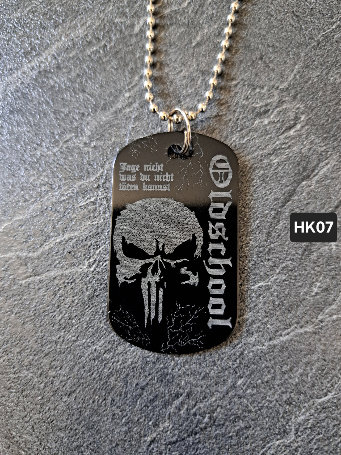 Halskette Oldschool Punisher