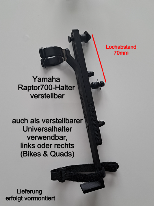 Yamaha Raptor700-Halter verstellbar