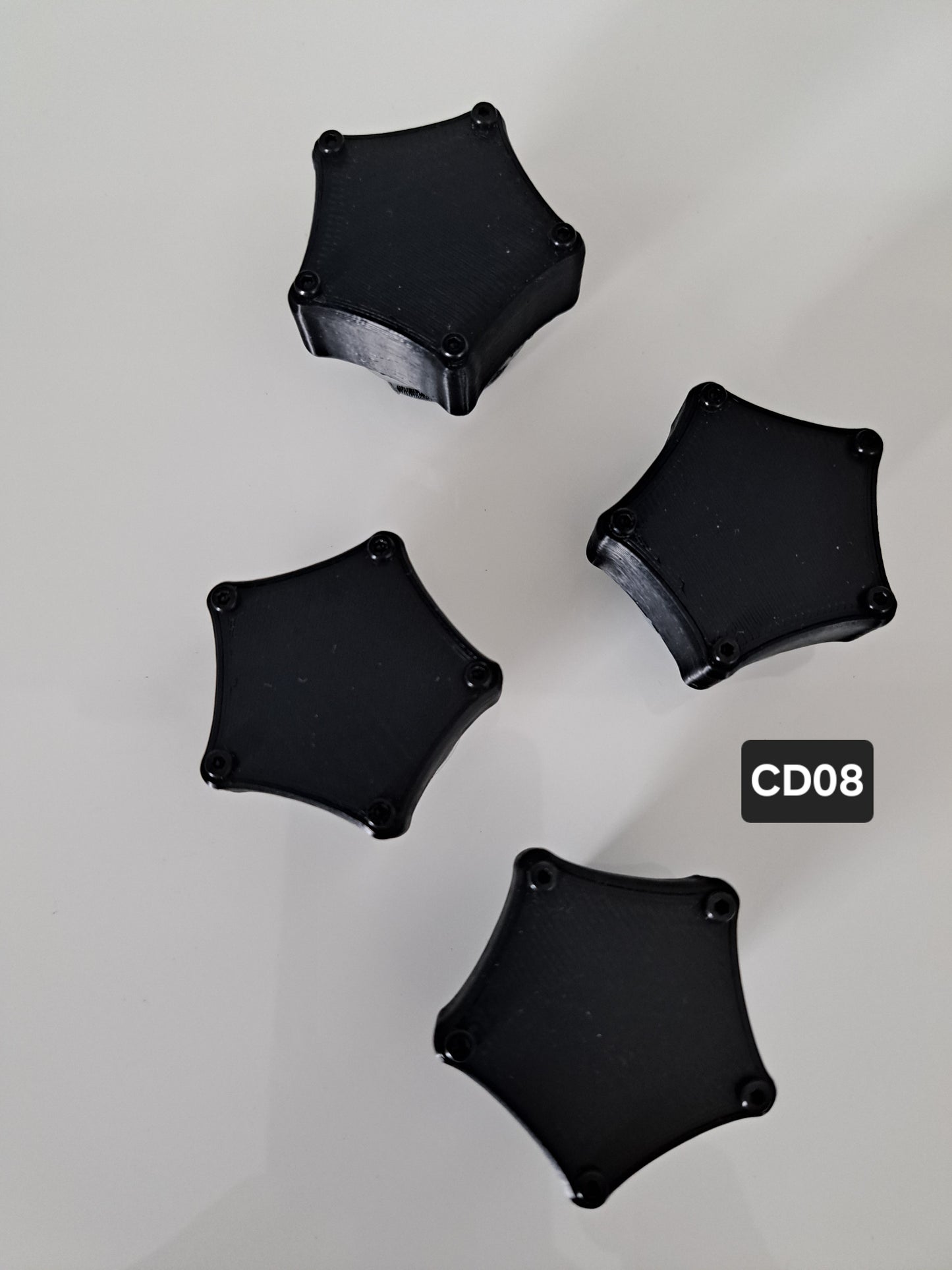 Customdeckel Pentagon Dekoschrauben klein