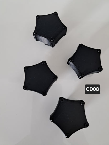 Customdeckel Pentagon Dekoschrauben klein