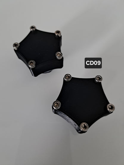 Customdeckel Pentagon Dekoschrauben groß