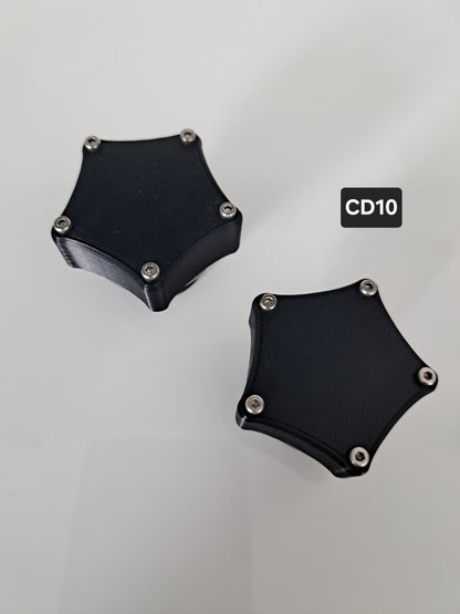 Customdeckel Pentagon Dekoschrauben klein