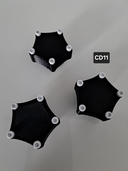 Customdeckel Pentagon Dekoschrauben groß