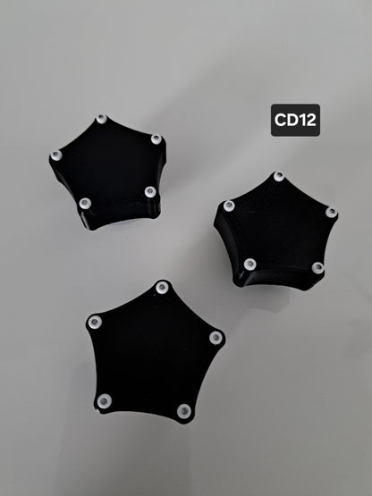 Customdeckel Pentagon Dekoschrauben klein