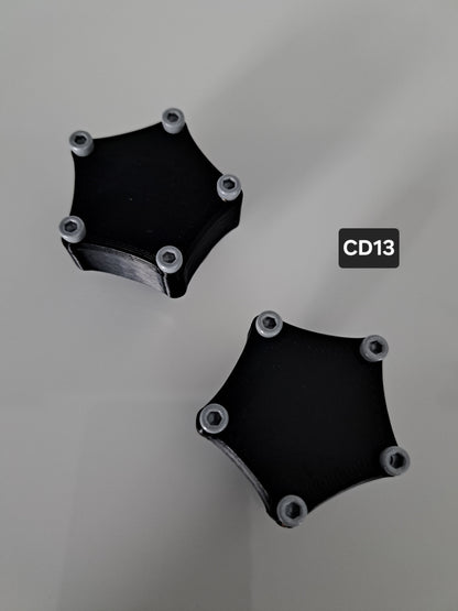 Customdeckel Pentagon Dekoschrauben groß