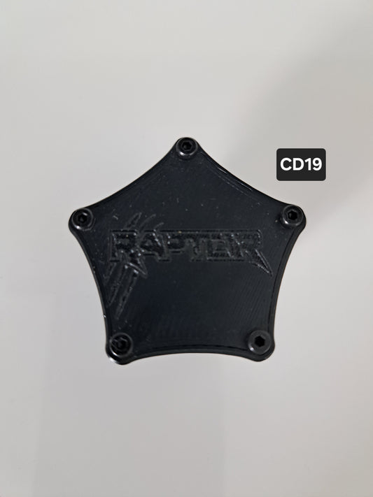 Customdeckel Pentagon Gravur Raptor