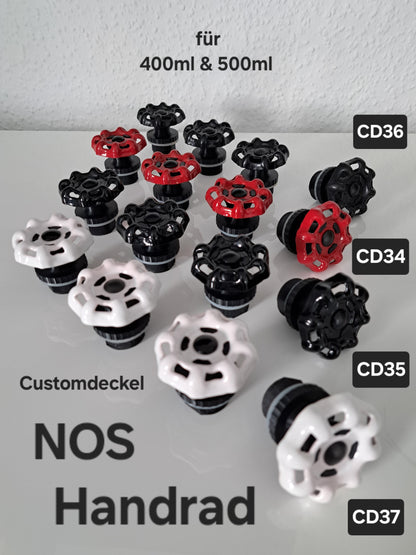 Customdeckel NOS-Handrad diverse Varianten