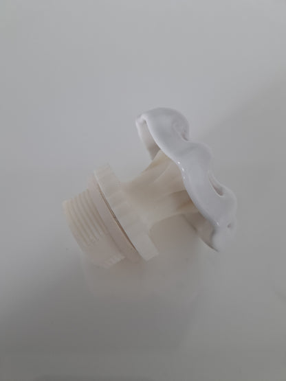 Customdeckel NOS-Handrad weiß/weiß