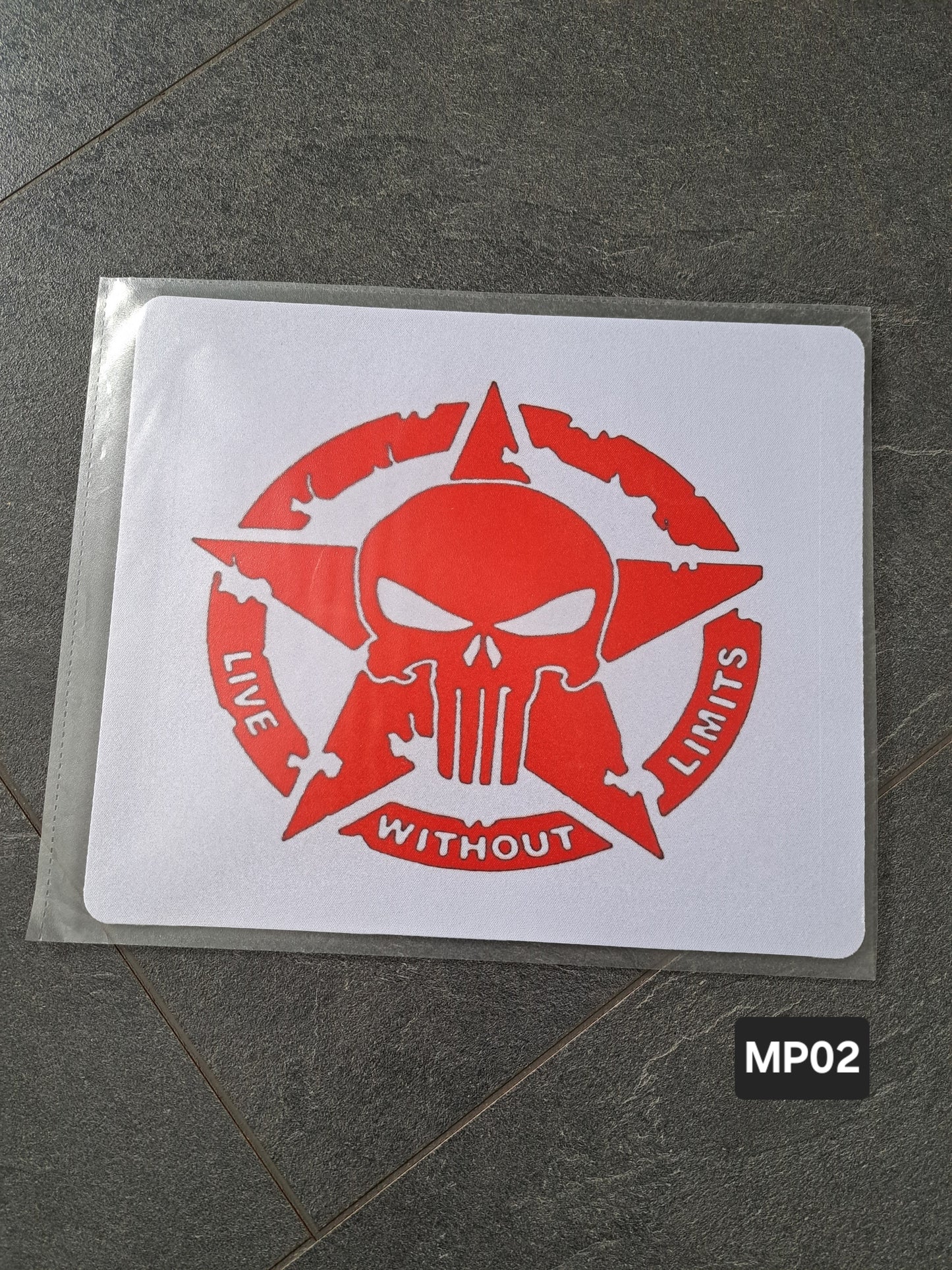 Mauspad Punisher Live without Limits