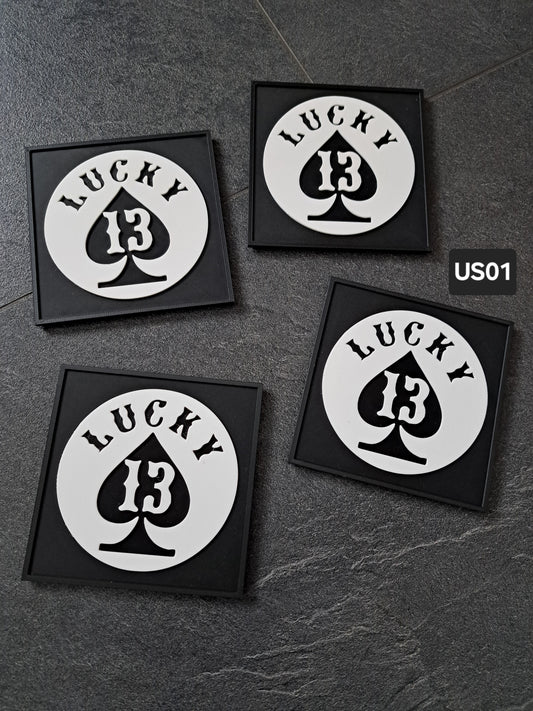 Untersetzer PLA Lucky 13