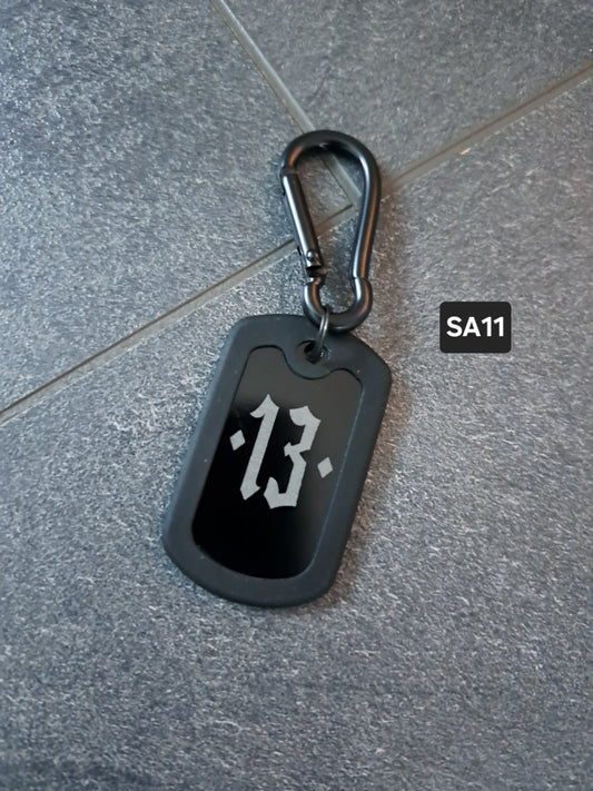 Schlüsselanhänger Dog-Tag Gravur *13*