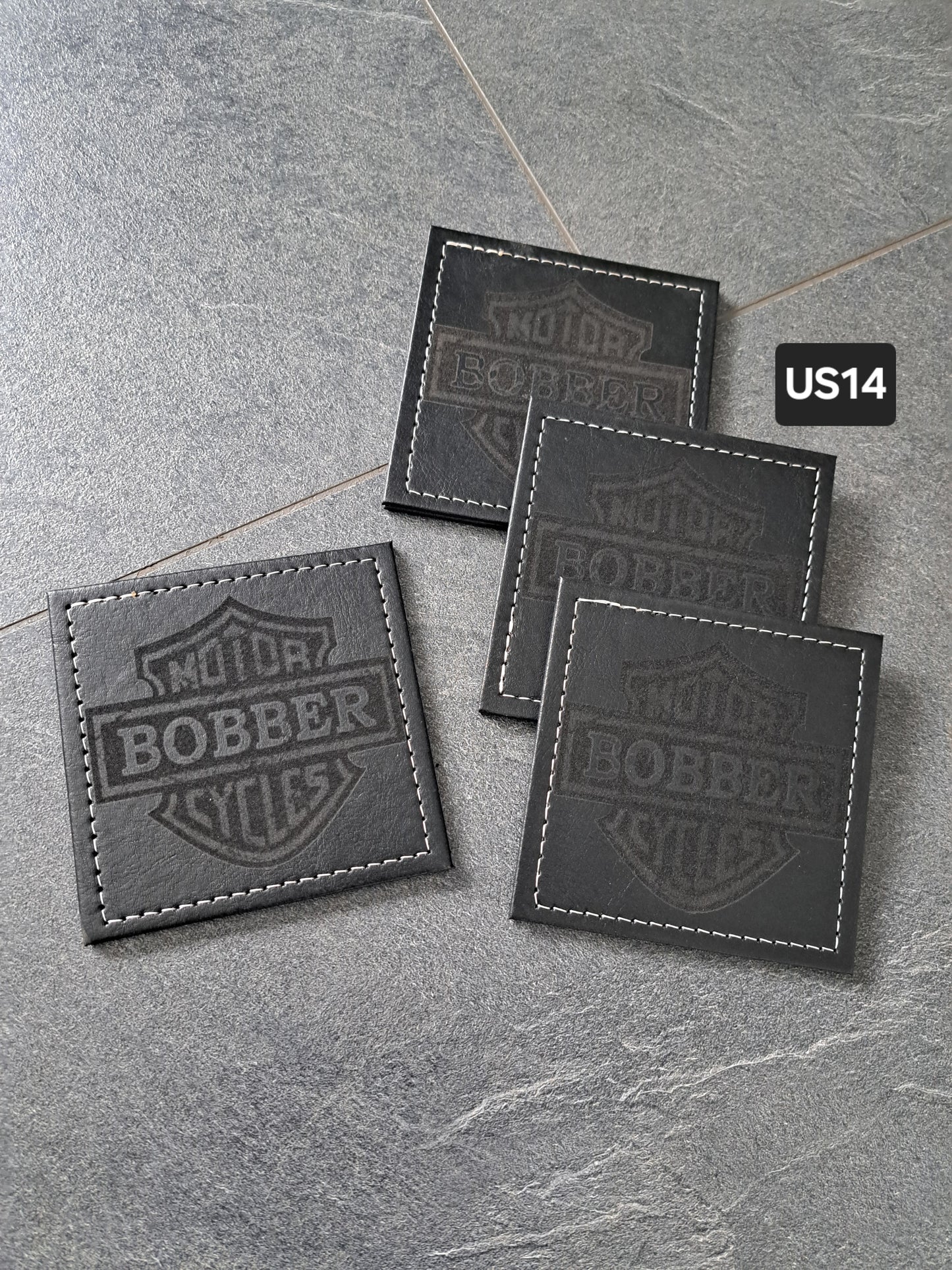 Untersetzer PU Motor Bobber Cycles