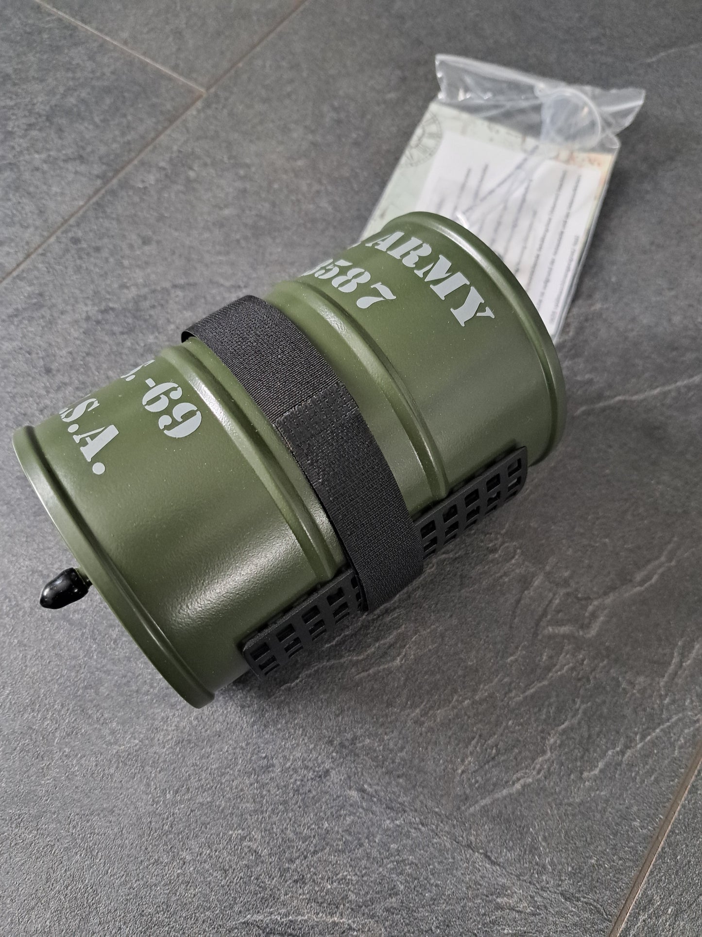 Ausgleichsbehälter Ölfass US-ARMY Style