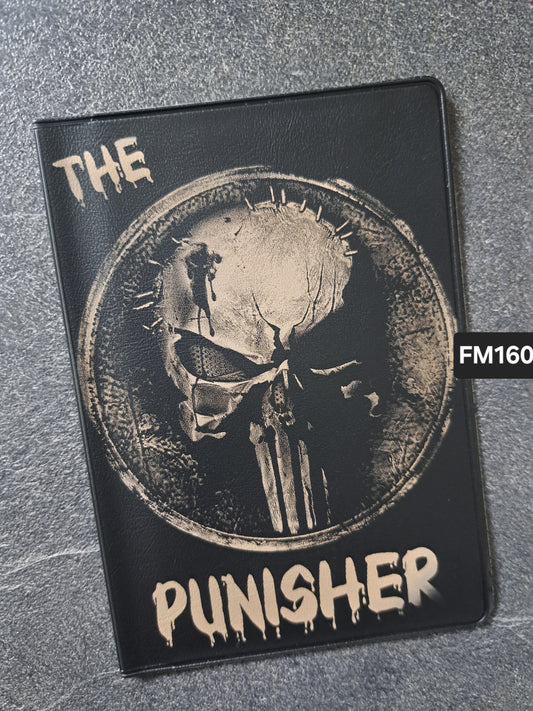 Fahrzeugscheinmappe Gravurdekor The Punisher