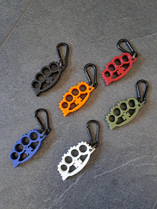 Schlüsselanhänger Schlagring Eisernes Kreuz div. Farben