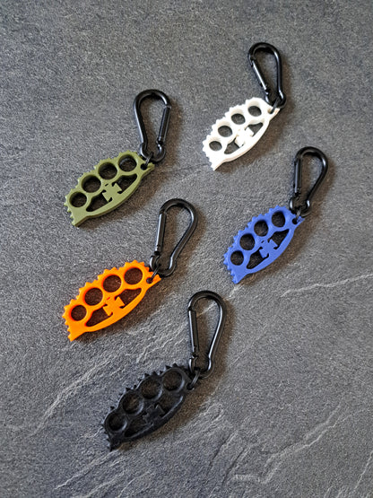 Schlüsselanhänger Schlagring klein Eisernes Kreuz div. Farben