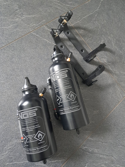 Ausgleichsbehälter "NOS-BLACK" Gravurdekor dezent