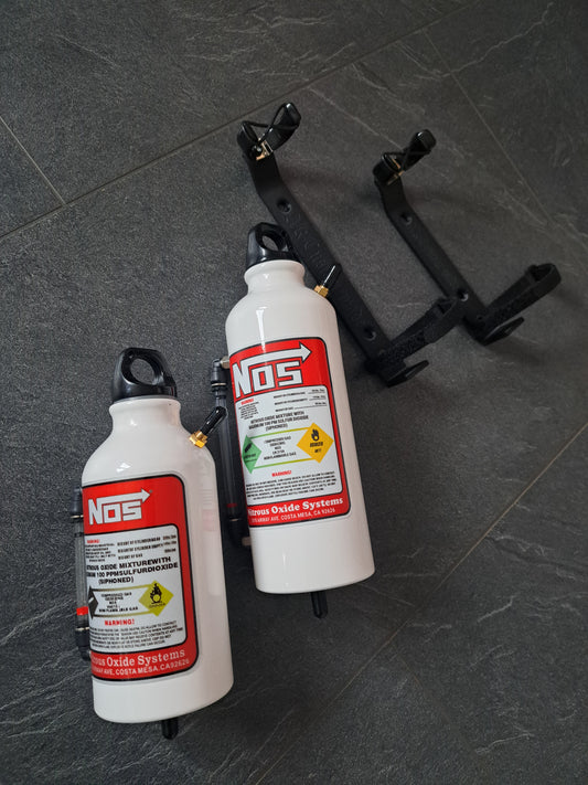 Ausgleichsbehälter NOS "White-Edition" Dekoraufkleber