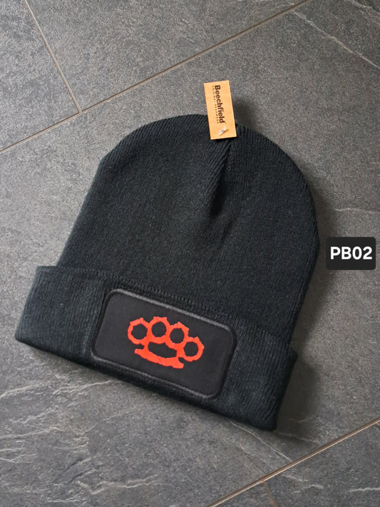 Patch-Beanie Schlagring