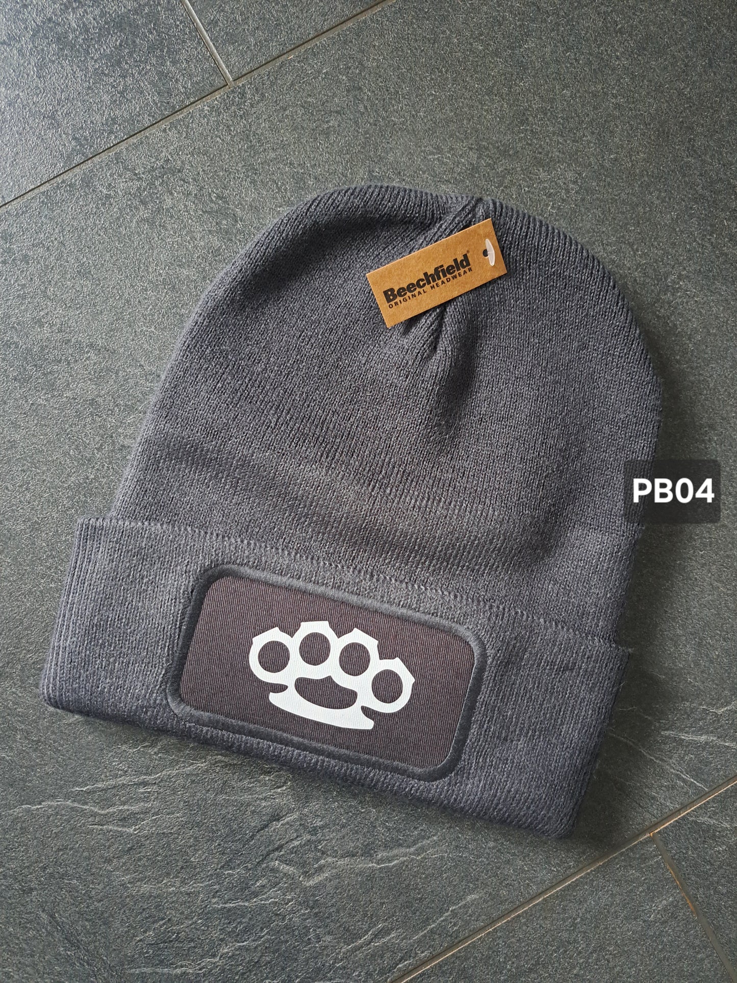 Patch-Beanie Schlagring