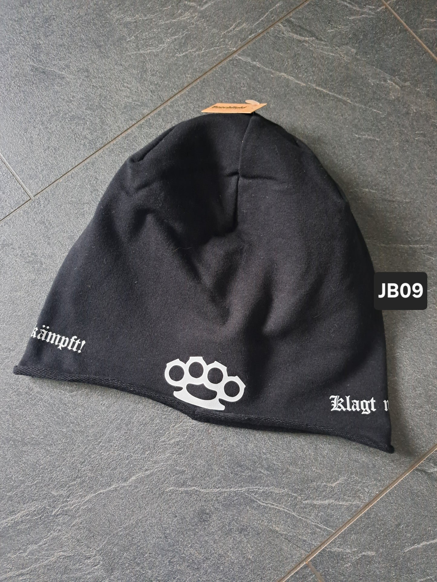 Jersey-Beanie Schlagring Klagt nicht,kämpft!