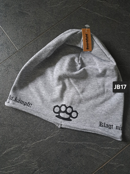Jersey-Beanie Schlagring Klagt nicht,kämpft!