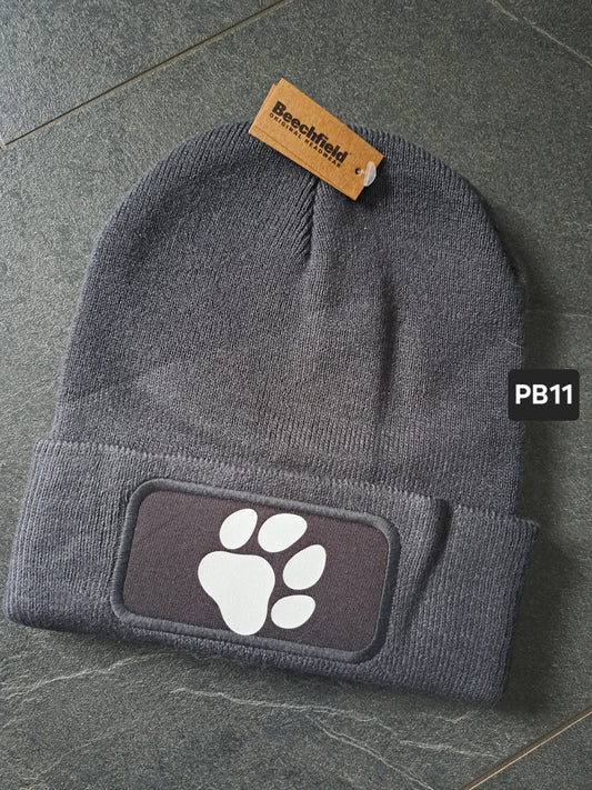 Patch-Beanie Hundepfote