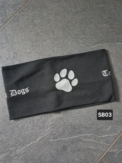 Haar-/Stirnband Hundepfote Team Dogs