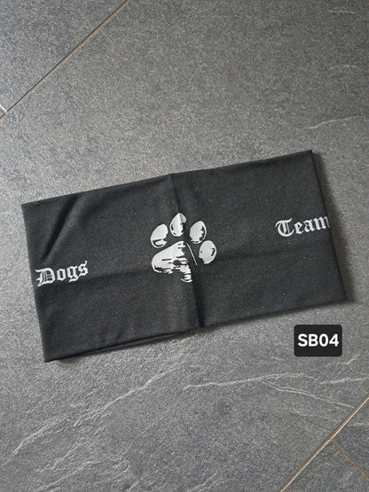 Haar-/Stirnband Hundepfote Team Dogs
