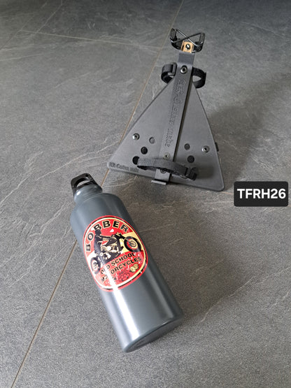 Suzuki Savage LS650 (Tank-)Flasche & Rahmenhalter BOBBER