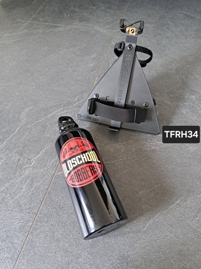 Suzuki Savage LS650 (Tank-)Flasche & Rahmenhalter Oldschool