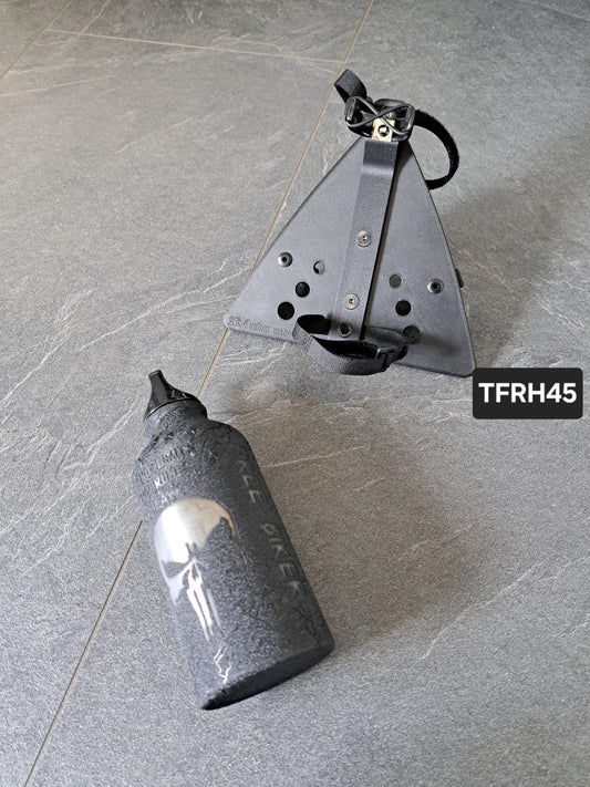 Suzuki Savage LS650 (Tank-)Flasche & Rahmenhalter Punisher Free Biker