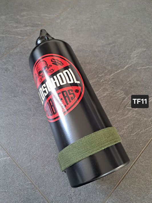 (Tank-) Flasche & Universalhalter 1000ml Oldschool Bobbers