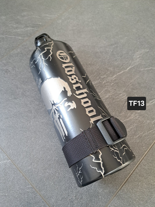 (Tank-) Flasche & Universalhalter 1000ml Punisher Oldschool