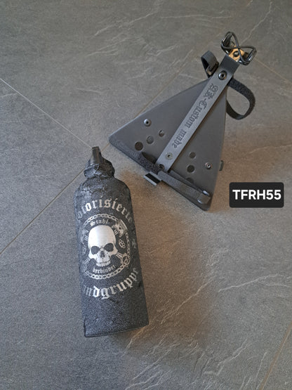 Suzuki Savage LS650 (Tank-)Flasche & Rahmenhalter Mot. Randgruppe